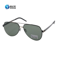 Hot Sale Custom Pilot Brand Fashion UV400 Polarized Metal Sunglasses for Men